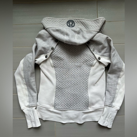 *RARE* Special Edition Convertible Scuba Hoodie Ghost Herringbone - Picture 4 of 15